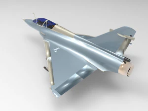 Dassault Mirage 2000 Model 3D