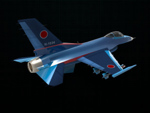 mitsubishi f2 3D Model
