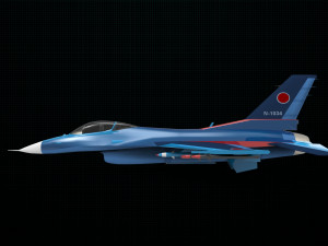mitsubishi f2 Modello 3D
