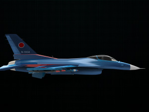 mitsubishi f2 Modello 3D