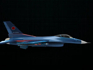 mitsubishi f2 3D Model