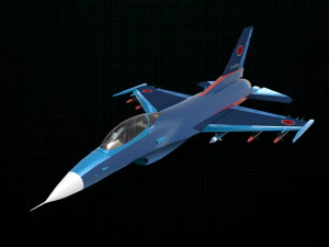 mitsubishi f2 3D Model