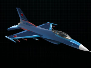 mitsubishi f2 Modello 3D