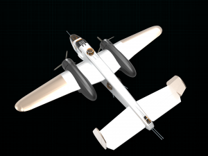 north american b-25 mitchell Modelo 3D