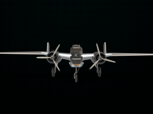 north american b-25 mitchell Modelo 3D