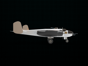north american b-25 mitchell Modelo 3D