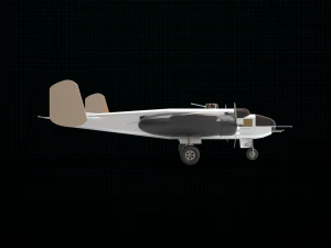 north american b-25 mitchell 3D Model
