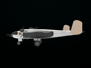 north american b-25 mitchell Modelo 3D