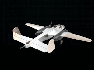 north american b-25 mitchell 3D Model