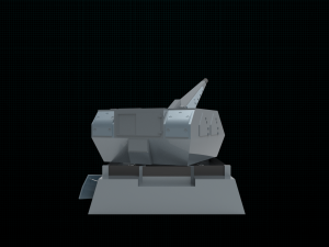 rheinmetall oerlikon millennium 3D-Modell