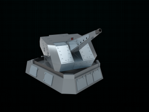 rheinmetall oerlikon millennium 3D-Modell