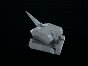 rheinmetall oerlikon millennium 3D-Modell