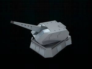 rheinmetall oerlikon millennium 3D-Modell