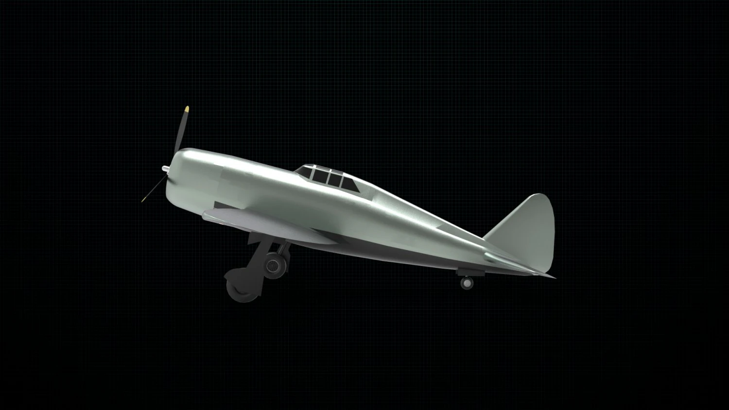 republic p-47 thunderbolt 3D Model .c4d .max .obj .3ds .fbx .stl .blend 
