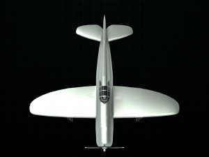 republic p-47 thunderbolt 3D 모델