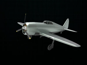 republic p-47 thunderbolt 3D Model