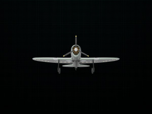 republic p-47 thunderbolt 3D 모델