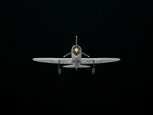 republic p-47 thunderbolt 3D Model