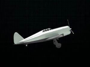 republic p-47 thunderbolt 3D Model
