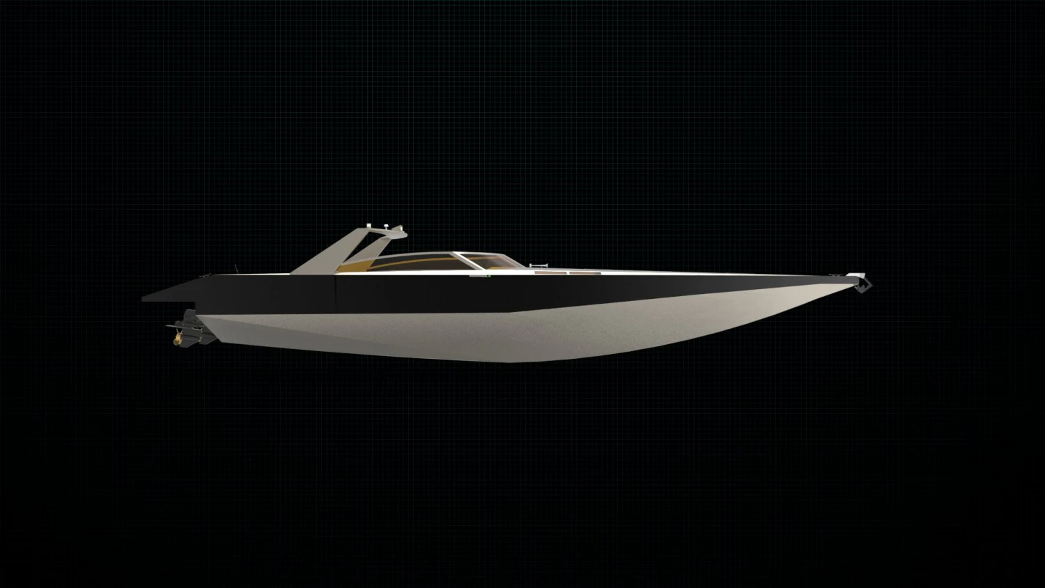 sunseeker predator 108 3D Model .c4d .max .obj .3ds .fbx .stl .blend 