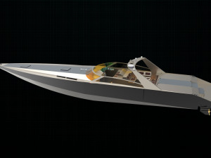 sunseeker predator 108 Modello 3D