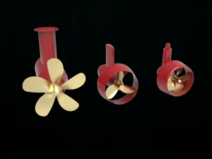 azipod thruster 3D Model