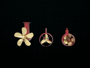 azipod thruster 3D Model