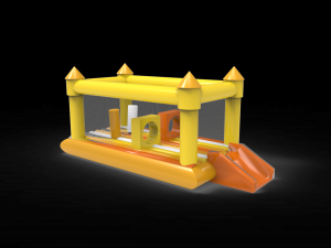 inflatable castle 3D Модель