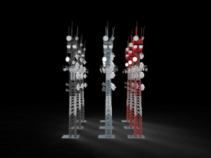 radio masts and towers 3D Model