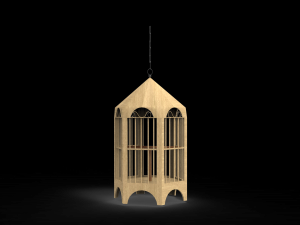 bird cage Modelo 3D