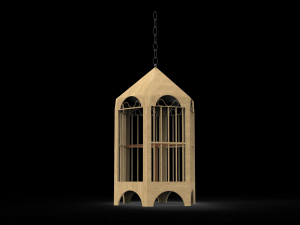 bird cage Modelo 3D