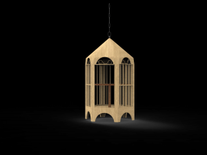 bird cage Modelo 3D