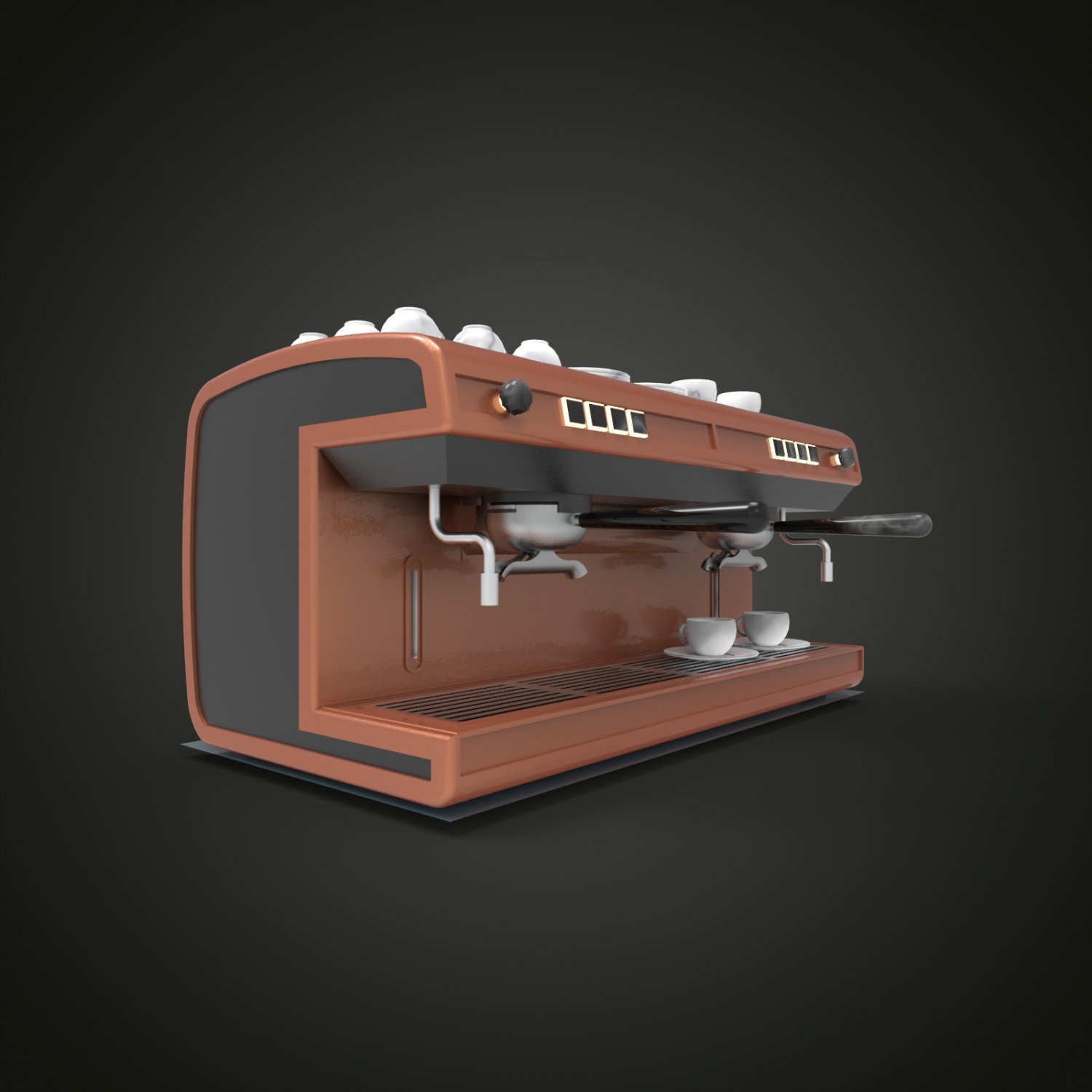 Coffee Maker COSORI with Cold Coffee 3D Model $29 - .max .obj .lxo .ma .fbx  .c4d .blend .3ds - Free3D