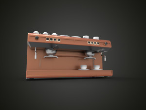 coffee machine 3D मॉडल