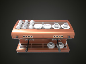 coffee machine 3D मॉडल