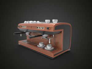 coffee machine 3D मॉडल