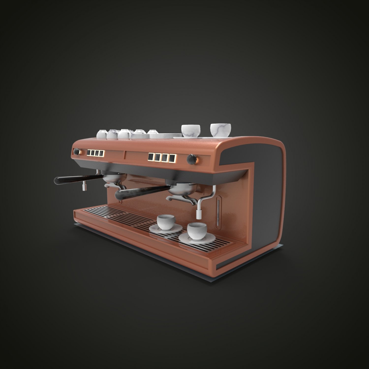 Pour Over Coffee Maker COSORI with Hot Coffee 3D Model $34 - .3ds .blend  .c4d .fbx .max .ma .lxo .obj - Free3D