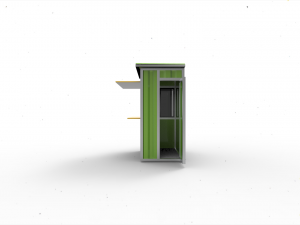 booth container 3Dモデル