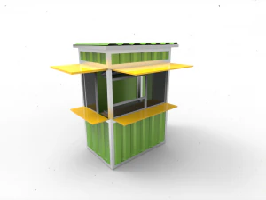booth container 3D Model
