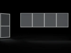 kapı pencere camı 3D Model