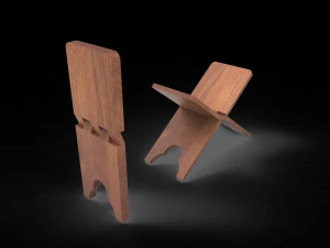 古兰经支撑椅 3D 模型