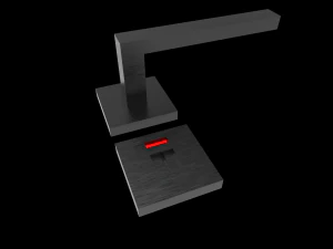 handle door key slot 3D Model