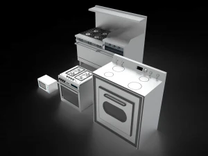 oven kitchen 3D Model