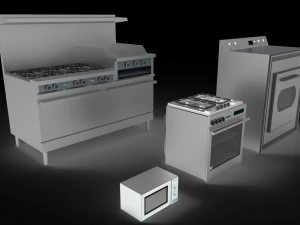 oven kitchen 3D Model