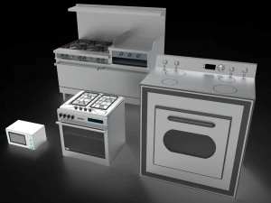oven kitchen 3D Model