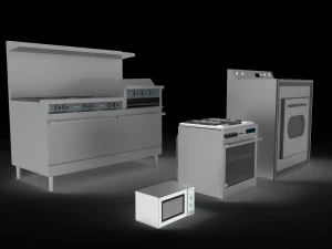 oven kitchen 3D Model