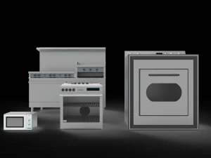 oven kitchen 3D Model