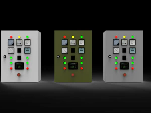 panel switch box 3D Model