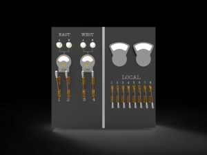 panel switch old 3D Model