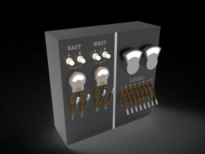panel switch old Modelo 3D